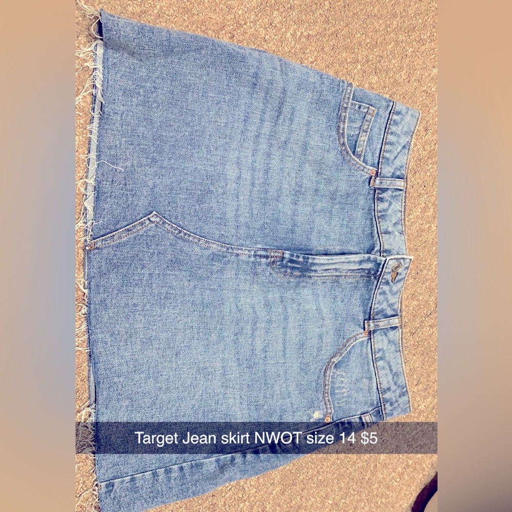 Jean skirt